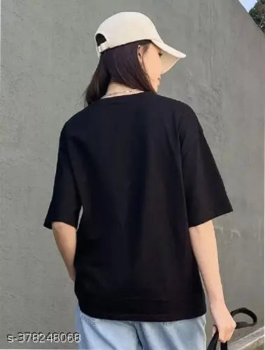 SUNWANI GALLERIES Oversized Tshirt ,Women Tshirt | Printed Tshirt | Girls Tshirt | Long Tshirts