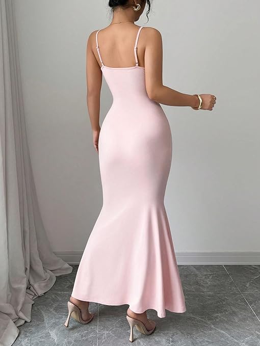 VELOMI – StyleCast Women Pink Maxi Dress