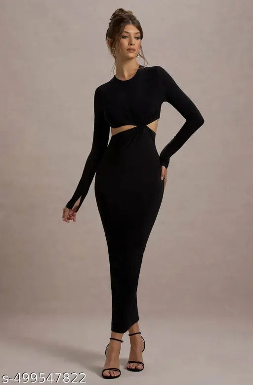 full sleeve partywear casual co-ords dress for women