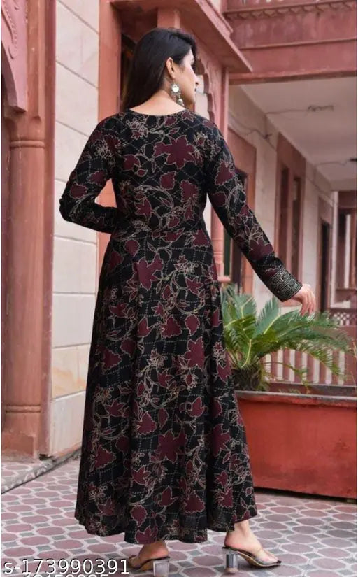 Black gown