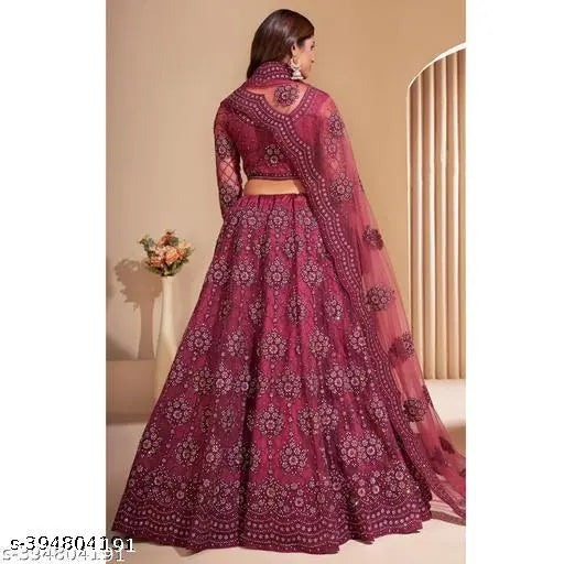 VELOMI Designer Wonder Chain Cording Lehenga Set – Festive & Wedding Wear