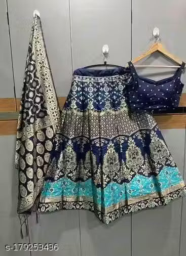VELOMI Latest Designer Self-Pattern Lehenga Set – Festive & Party Wear