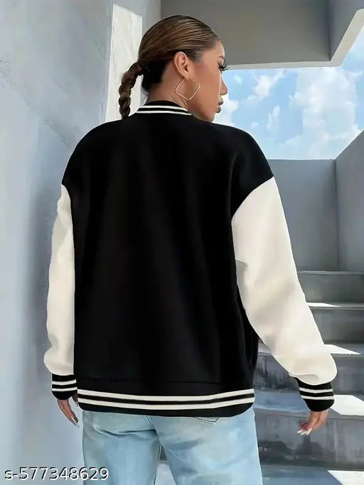VELOMI Trendy Women’s Basketball Jacket – Cozy & Sporty Winter Wear