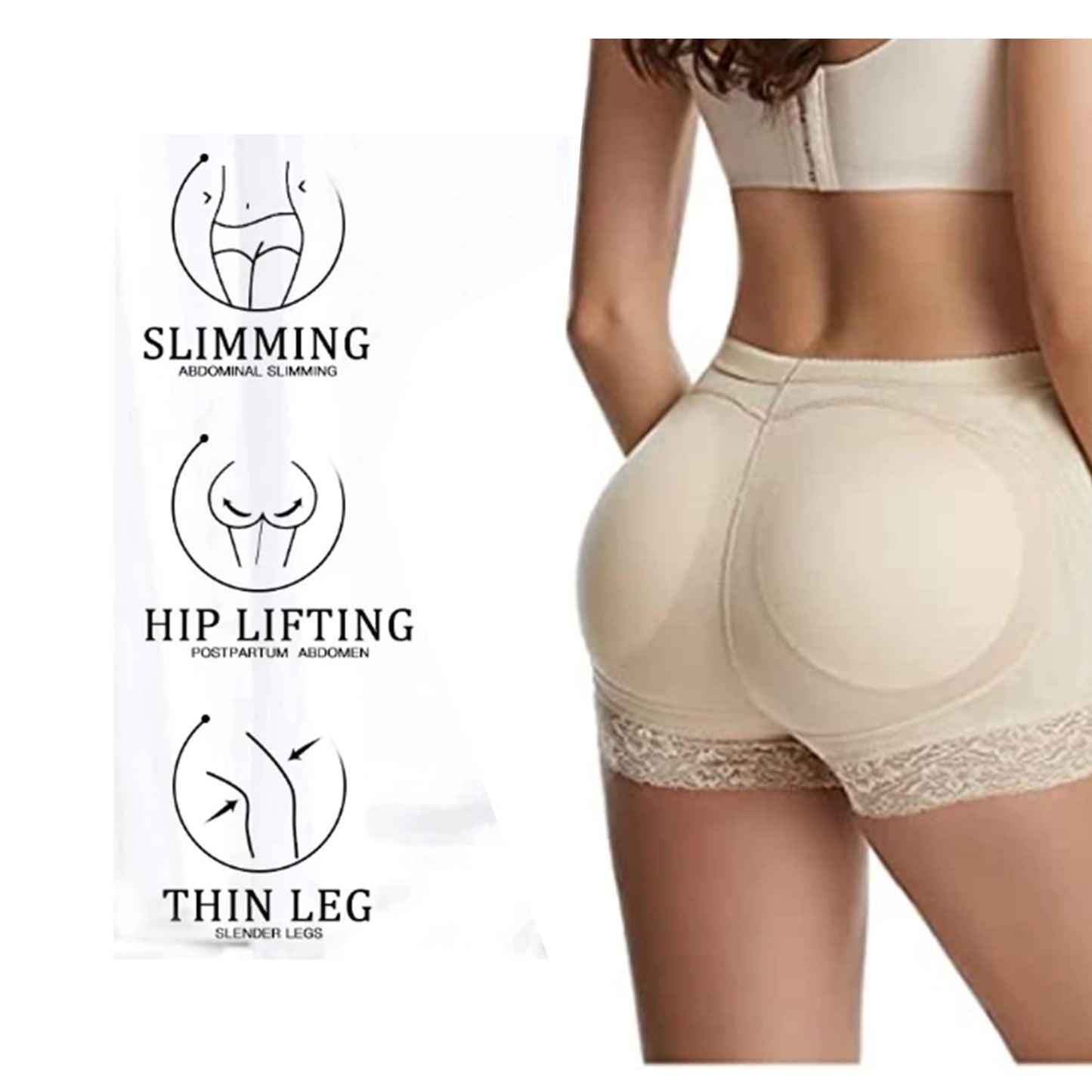 Lift It, Shape It – Padded Hip & Butt Enhancer Shapewear