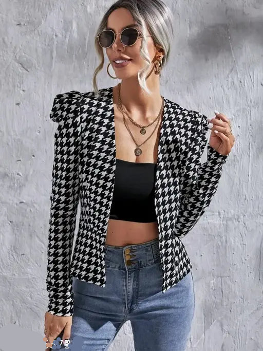 VELOMI Urbane Partywear Women’s Jacket & Waistcoat – Trendy & Elegant Outfit Essential
