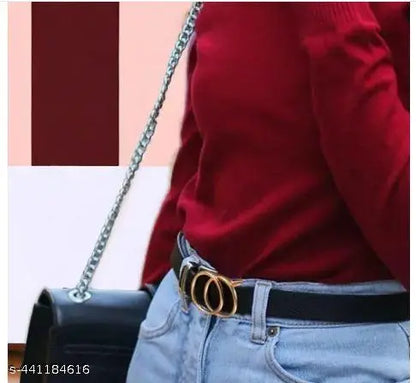 women lether  belt pack of 3