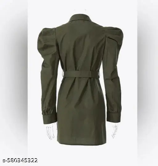 Women long shirt | Women shirt type olive | Women olive shirt | Women shirt | Women shirt type