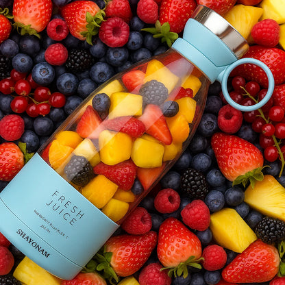 Electric Portable Mini Juicer Blender