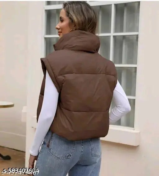 VELOMI Women’s Trendy Puffer Vest – Stylish Lightweight Jacket