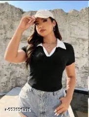 RAABTA BLACK COLOR TOP