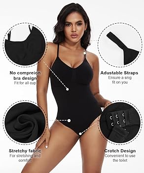 Women’s Seamless Slimming  Bodysuit Shapewear – Smooths & Shapes for All-Day Confidence