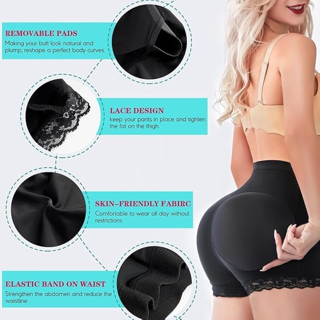 Lift It, Shape It – Padded Hip & Butt Enhancer Shapewear