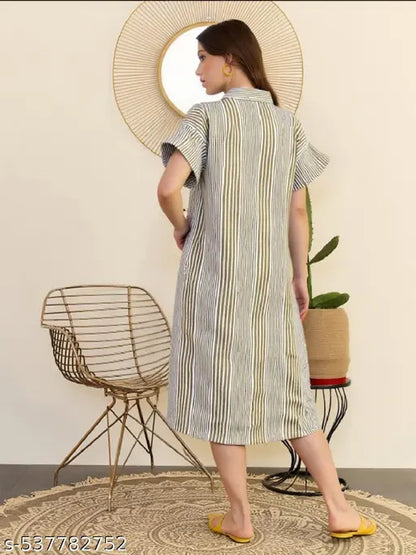VELOMI Elegant Women’s Printed Long Shrug – Open Front Summer Layer for Dresses, Kurtis & Casual Wear