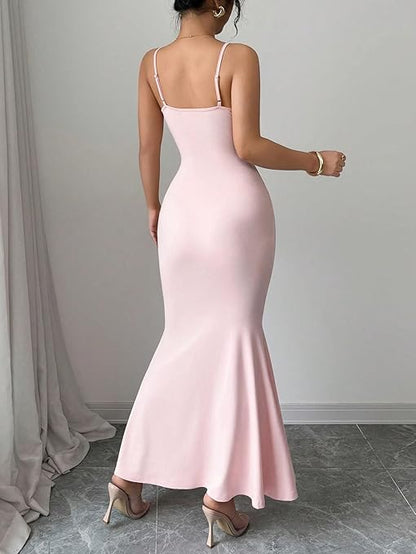 VELOMI – StyleCast Women Pink Maxi Dress