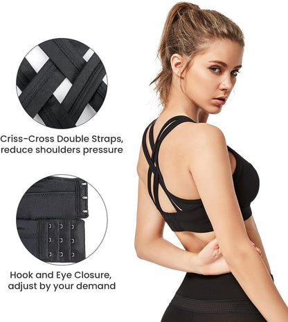 VELOMI Women’s Seamless Sports Bra – Comfortable, Sexy & Functional Gym Wear
