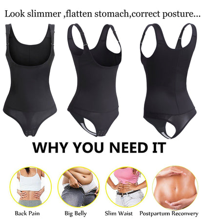 Women’s Seamless Slimming  Bodysuit Shapewear – Smooths & Shapes for All-Day Confidence