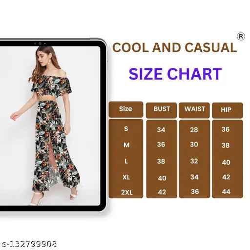 VELOMI Trendy Fashionista Women’s Two-Piece Set – Stylish Casual & Party Wear