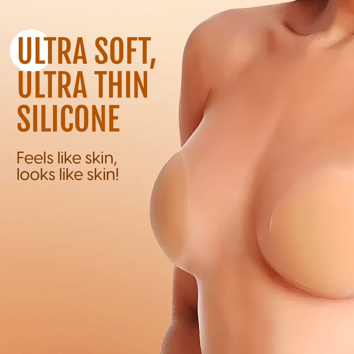 6 Pairs Seamless Silicone Nipple Pasties – Invisible, Reusable & Skin-Safe