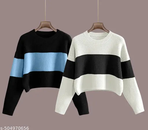 COTTON T-SHIRTS FOR WOMEN/GIRL IN COMBO(PACK OF 2)