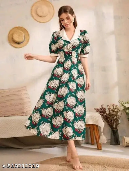 VELOMI Women’s Fancy Dress – Elegant Partywear & Special Occasion Outfit