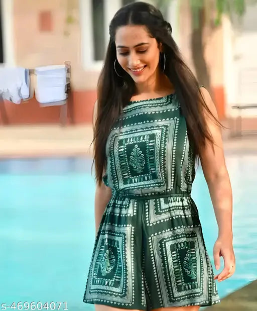 Stylish Women's Party Wear Jumpsuit - Western Dress for Girls Trendy modern Jumpsuit women and girls