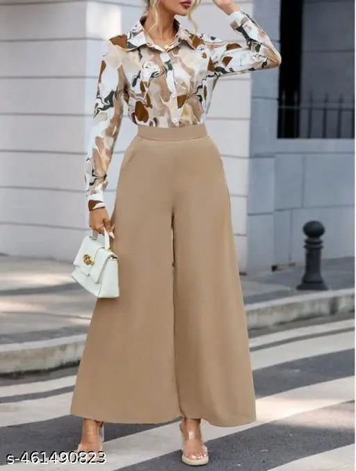 Trendy Latest Women  top and bottom set