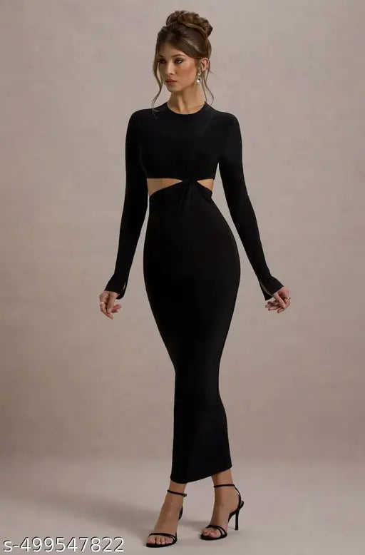 full sleeve partywear casual co-ords dress for women