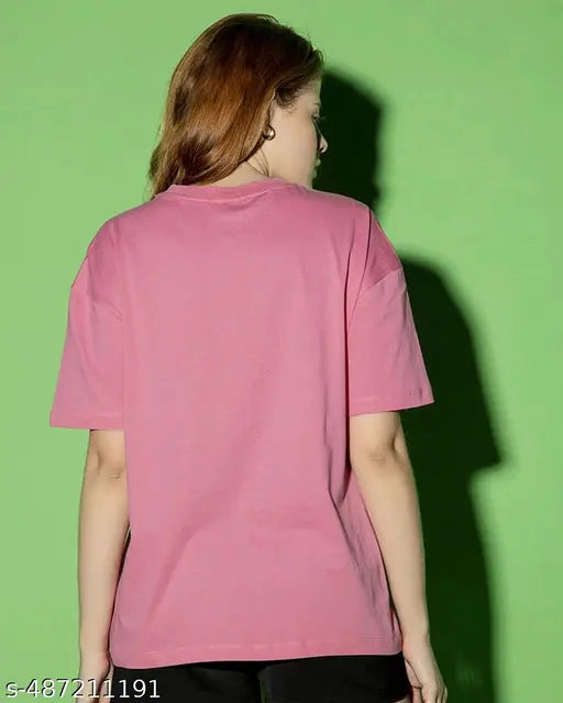 Trendy women oversize T-shirt