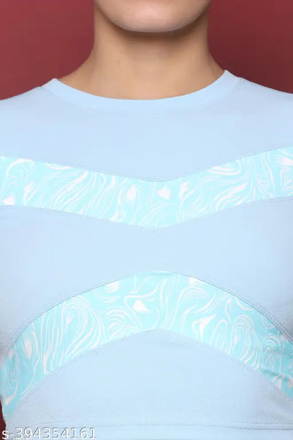 Zicada Women's Gym and Sport Wear| Girls Co-Ords Set| Trendy Women Top And Bottom Set| Summer Casual Wear