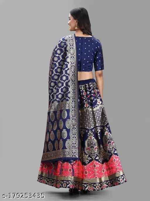 VELOMI Latest Designer Self-Pattern Lehenga Set – Festive & Party Wear