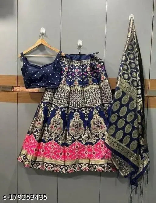 VELOMI Latest Designer Self-Pattern Lehenga Set – Festive & Party Wear