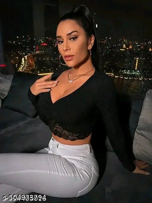 STYLISH V SHAPE TOP FOR GIRLS