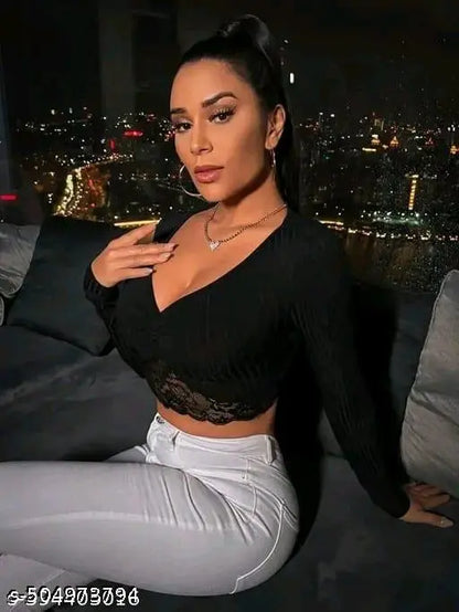 STYLISH V SHAPE TOP FOR GIRLS