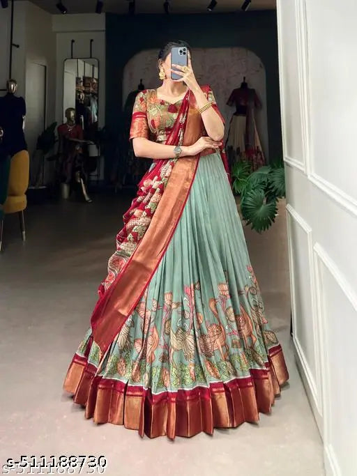 VELOMI Women’s Designer Lehenga Choli – Graceful Ethnic Ensemble