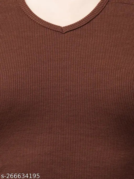 RAKUNO Ribbed halter top