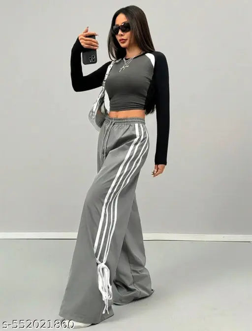 109 F Combo NS Pant 8 patti Black  Or  Grey  For Girls