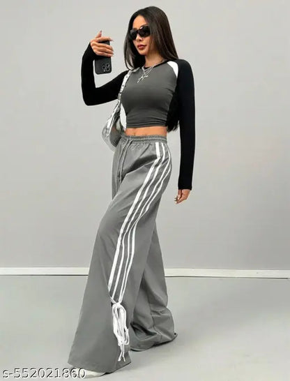 109 F Combo NS Pant 8 patti Black  Or  Grey  For Girls