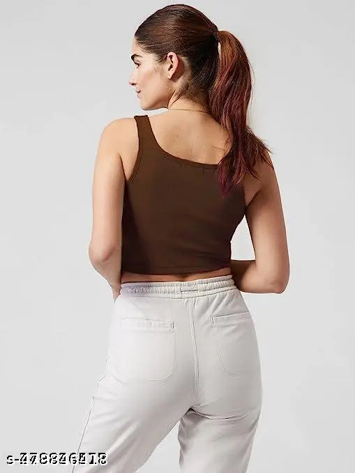 Stylish Button Tops Combo Coffee+Maroon Color for Women And Girls