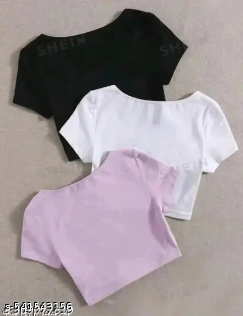 Square neck top combo  Top for women