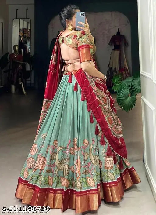 VELOMI Women’s Designer Lehenga Choli – Graceful Ethnic Ensemble