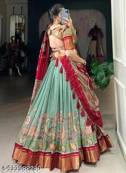 VELOMI Women’s Designer Lehenga Choli – Graceful Ethnic Ensemble