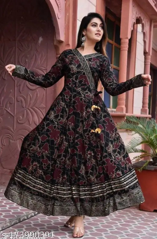 Black gown