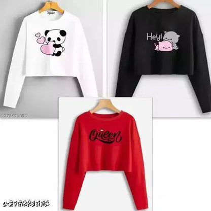 Classic Modern Beautiful Combo Crop Top