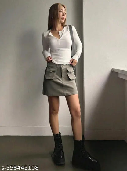 Trendy full sleeves top for women