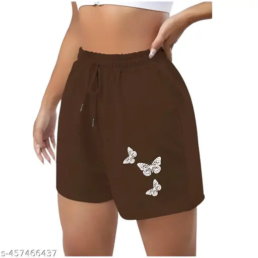 WOMENS NIGHT SHORTS/SPORTS SHORTS /WOMENS SHORTS /REGULAR SHORTS