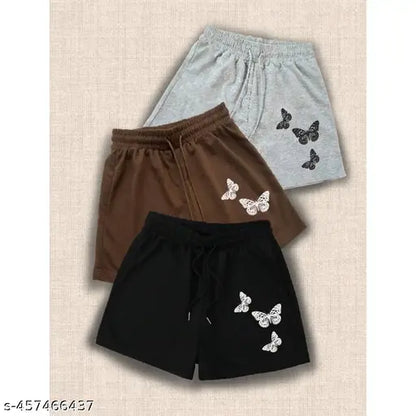 WOMENS NIGHT SHORTS/SPORTS SHORTS /WOMENS SHORTS /REGULAR SHORTS