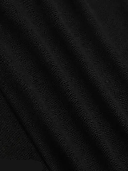 VELOMI – Square Neck Solid Button Mini Dress