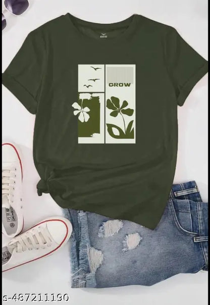 Trendy women oversize T-shirt