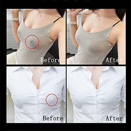 6 Pairs Seamless Silicone Nipple Pasties – Invisible, Reusable & Skin-Safe