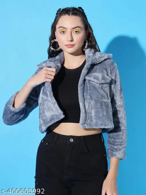 VELOMI Women’s Stylish Trendy Jacket – Perfect for College & Casual Wear